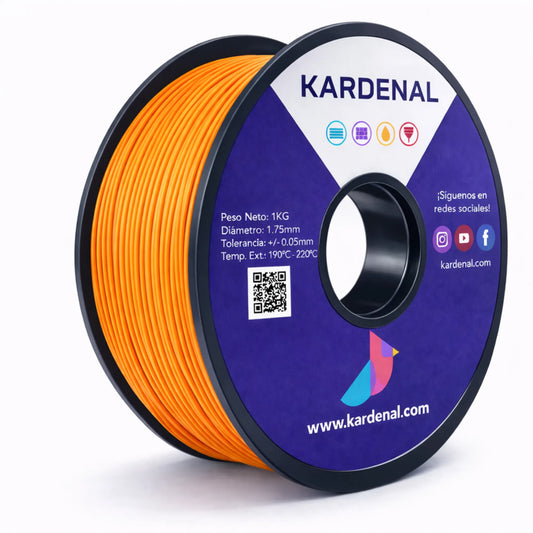 Filamento PLA 1.75mm 1kg - Naranja