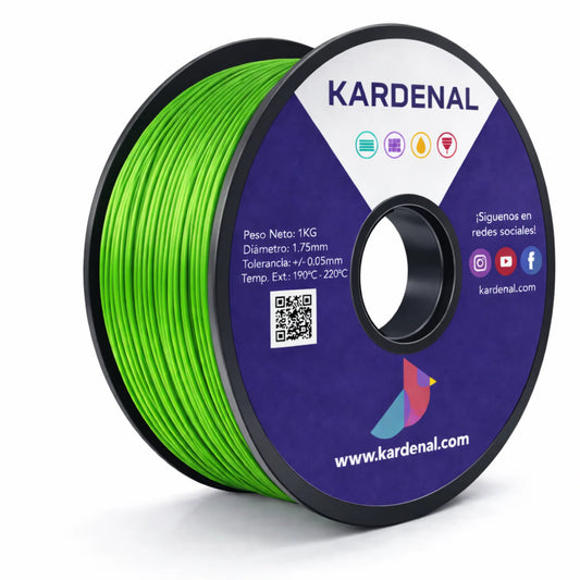 Filamento PLA 1.75mm 1kg - Verde