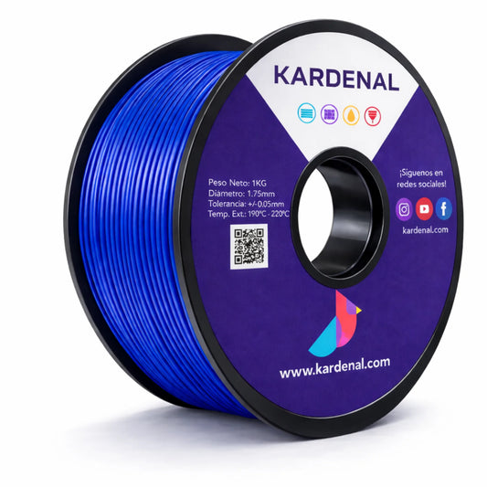 Filamento PLA 1.75mm 1kg - Azul Rey
